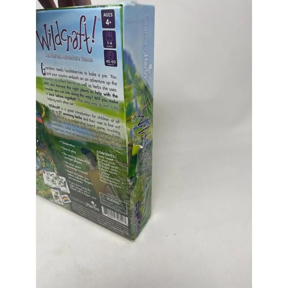 Wildcraft! An Herbal Adventure Board Game 2nd Edition 2020 NEW - Sealed